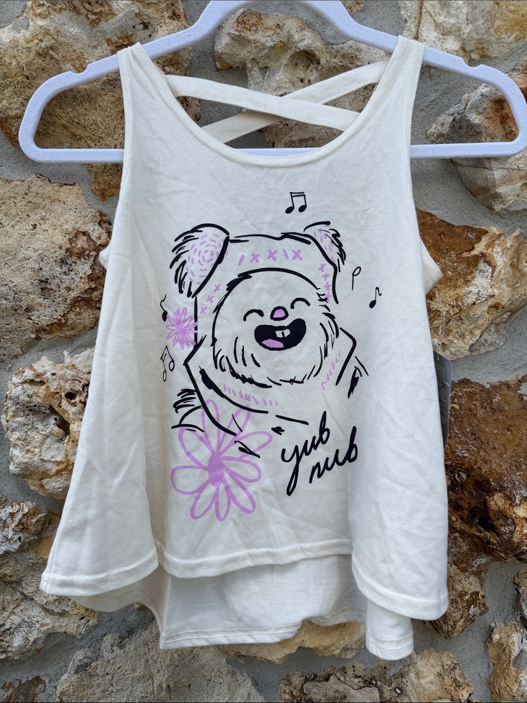Star Wars Yub Nub Wookiee Tank Top Size 7/8